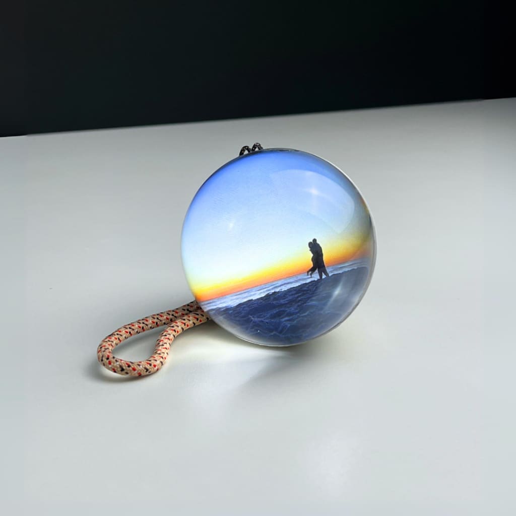 The Living Ornament™ Customizable Video Orb